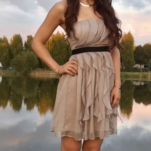 Amazing beautiful beige dress